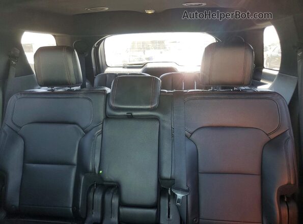 1FM5K8GT8GGA35140 2016 FORD EXPLORER Silver Widok tylnych siedzeń