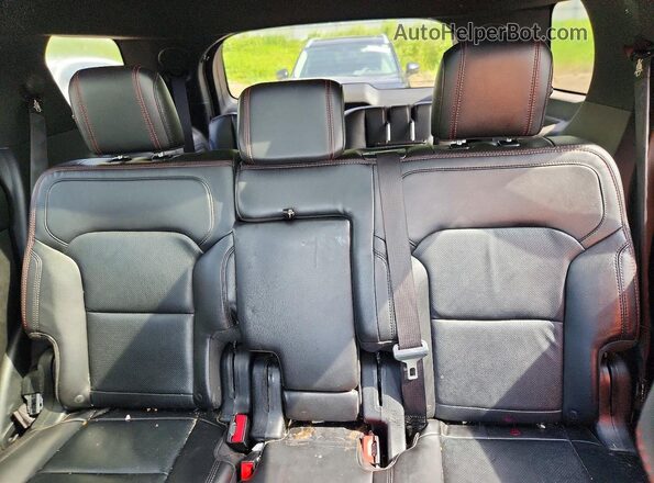 1FM5K8GT8HGD45533 2017 FORD EXPLORER Charcoal Вид задніх сидінь