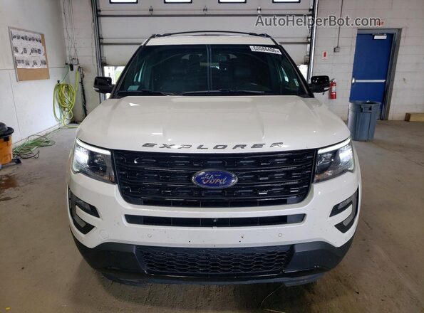 1FM5K8GT9GGC58402 2016 FORD EXPLORER White Front view