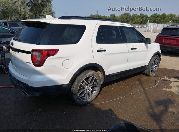 1FM5K8GT9GGD02589 2016 FORD EXPLORER White უკანა მარჯვენა