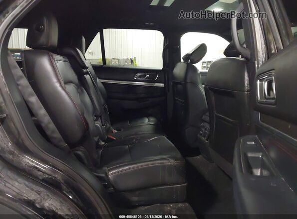 1FM5K8GT9JGC72291 2018 FORD EXPLORER Черный Вид наклейки с VIN-кодом