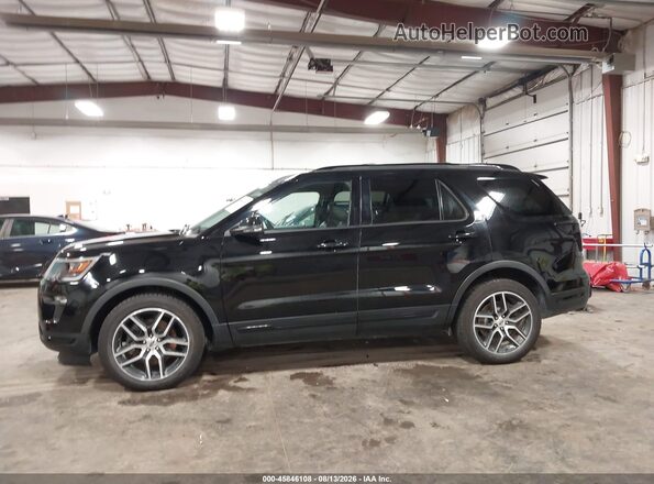 1FM5K8GT9JGC72291 2018 FORD EXPLORER Черный Панорамный вид салона 360°