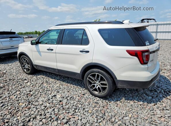 1FM5K8GTXGGA43420 2016 FORD EXPLORER White Rear left