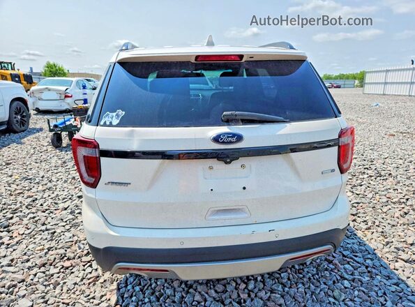 1FM5K8GTXGGA43420 2016 FORD EXPLORER White Rear view