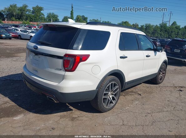 1FM5K8GTXGGA50559 2016 FORD EXPLORER White Հետևի աջ