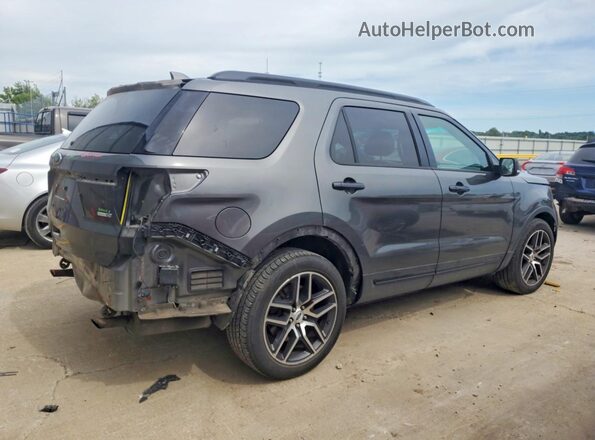 1FM5K8GTXGGD11558 2016 FORD EXPLORER Серый Задняя правая четверть
