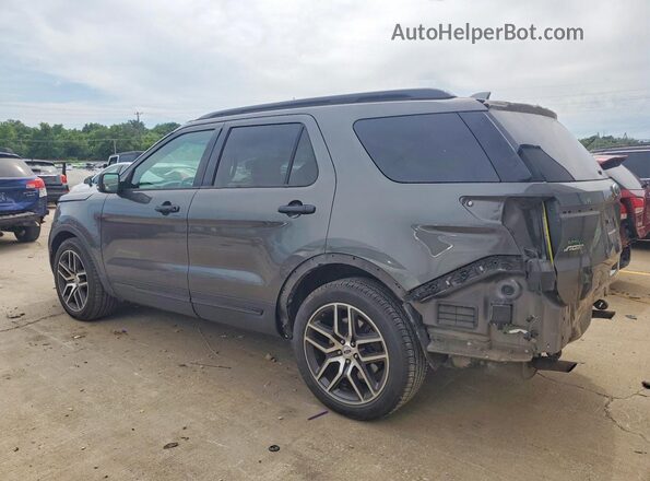 1FM5K8GTXGGD11558 2016 FORD EXPLORER Серый Задняя левая четверть