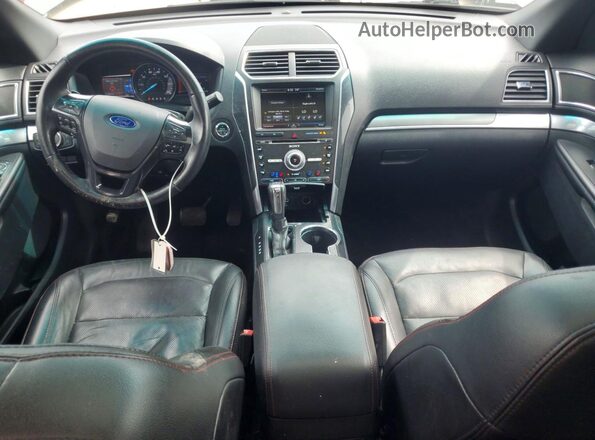 1FM5K8GTXGGD11558 2016 FORD EXPLORER Серый Вид панели приборов