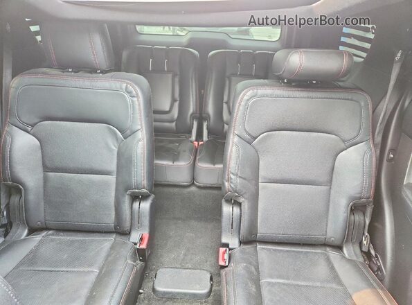 1FM5K8GTXGGD24682 2016 FORD EXPLORER Gray Vista de los asientos traseros