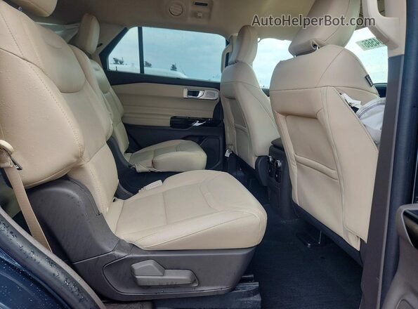 1FM5K8HC0NGC05647 2022 FORD EXPLORER Black Սալոնի հետևի տեսք