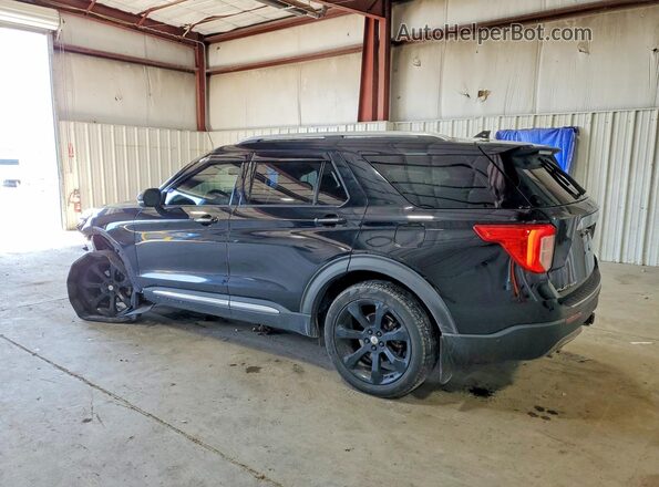 1FM5K8HC2LGD19548 2020 FORD EXPLORER Black Հետևի ձախ