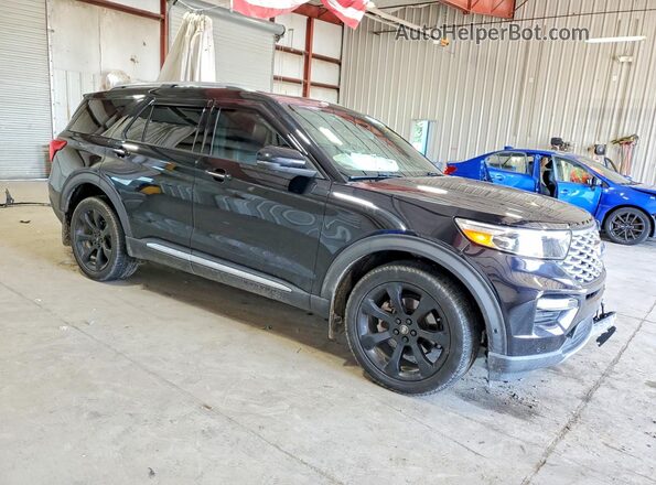 1FM5K8HC2LGD19548 2020 FORD EXPLORER Black Առջևի աջ