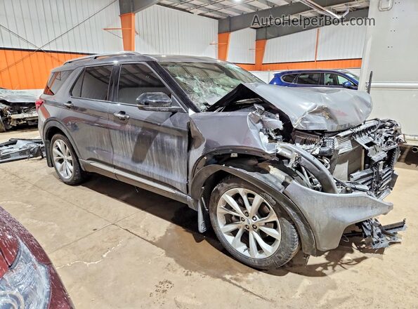 1FM5K8HC2PGC21786 2023 FORD EXPLORER Серый Передняя правая четверть