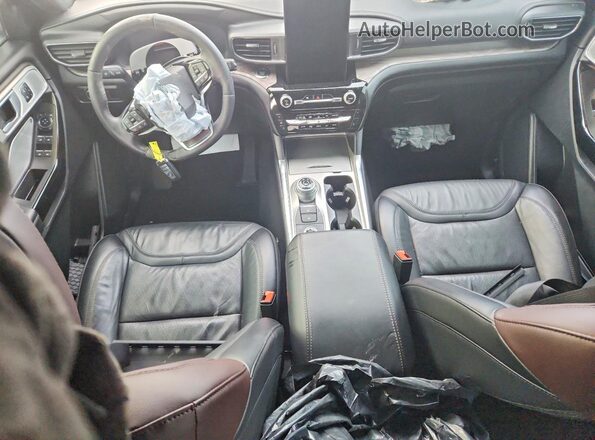1FM5K8HC2PGC21786 2023 FORD EXPLORER Серый Вид панели приборов