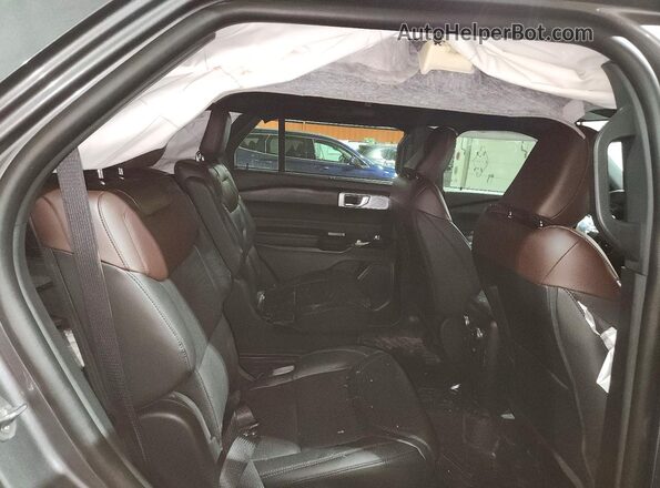 1FM5K8HC2PGC21786 2023 FORD EXPLORER Серый Вид задней части салона