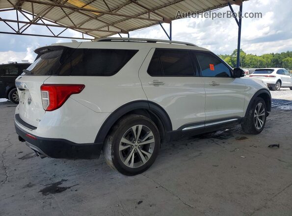 1FM5K8HC3LGB60586 2020 FORD EXPLORER White Задня права чверть