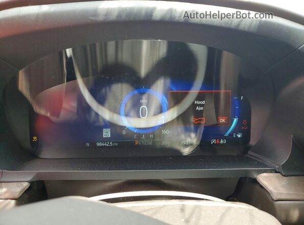 1FM5K8HC3LGB60586 2020 FORD EXPLORER White Вид щитка приладів