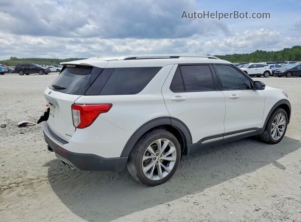 1FM5K8HC3MGC07410 2021 FORD EXPLORER White Tył prawy