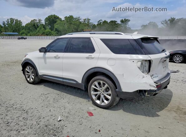 1FM5K8HC3MGC07410 2021 FORD EXPLORER White Tył lewy