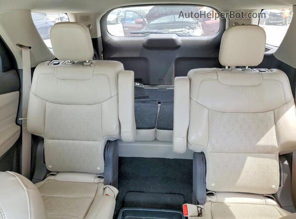 1FM5K8HC3MGC07410 2021 FORD EXPLORER White Widok tylnych siedzeń
