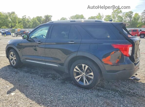 1FM5K8HC6LGB60470 2020 FORD EXPLORER Black Հետևի ձախ
