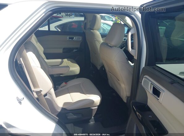 1FM5K8HC6MGA22493 2021 FORD EXPLORER White Vista de la etiqueta del VIN