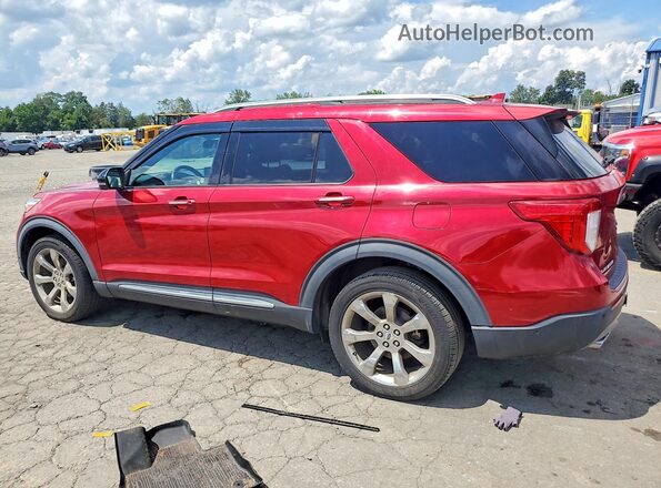 1FM5K8HC8LGA31940 2020 FORD EXPLORER Red Rear left