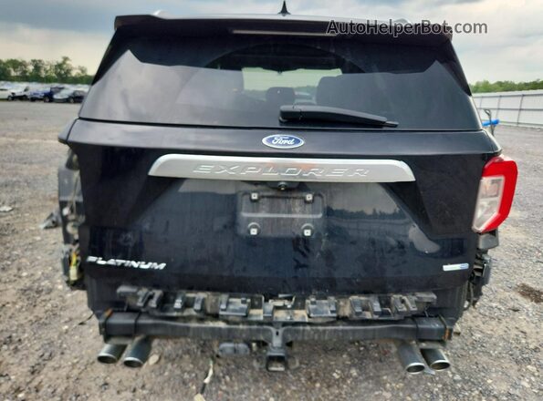 1FM5K8HC9LGA23300 2020 FORD EXPLORER Black უკანა ხედი