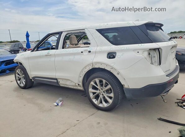1FM5K8HC9MGC09565 2021 FORD EXPLORER White Հետևի ձախ