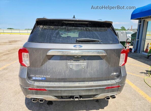 1FM5K8HCXPGC26413 2023 FORD EXPLORER Gray Հետևի տեսք