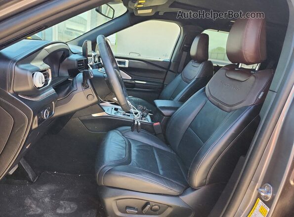 1FM5K8HCXPGC26413 2023 FORD EXPLORER Gray Սալոնի դիմացի տեսք