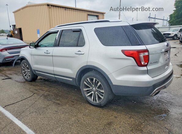 1FM5K8HT0GGB60437 2016 FORD EXPLORER Серебряный Задняя левая четверть