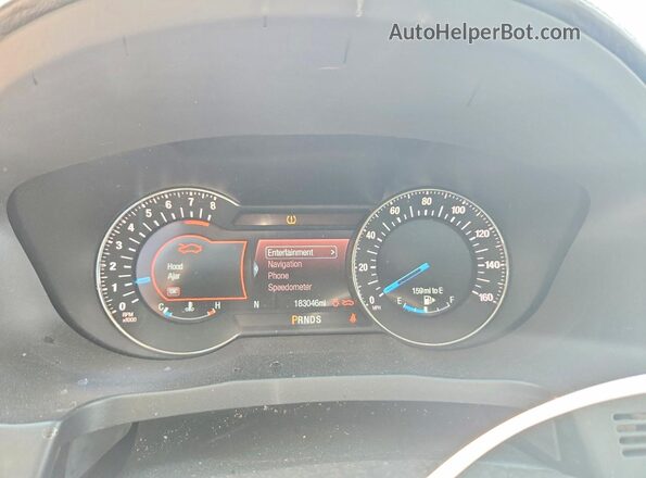 1FM5K8HT0HGA26500 2017 FORD EXPLORER Silver Instrument cluster view