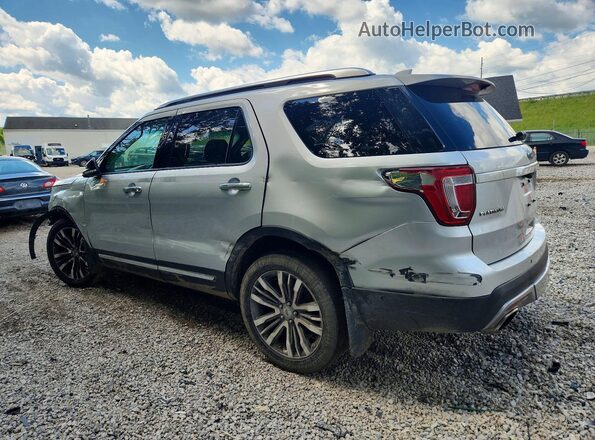 1FM5K8HT0HGA26500 2017 FORD EXPLORER Silver Rear left