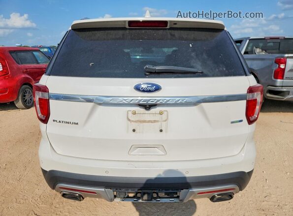 1FM5K8HT0HGD17868 2017 FORD EXPLORER White Вид ззаду