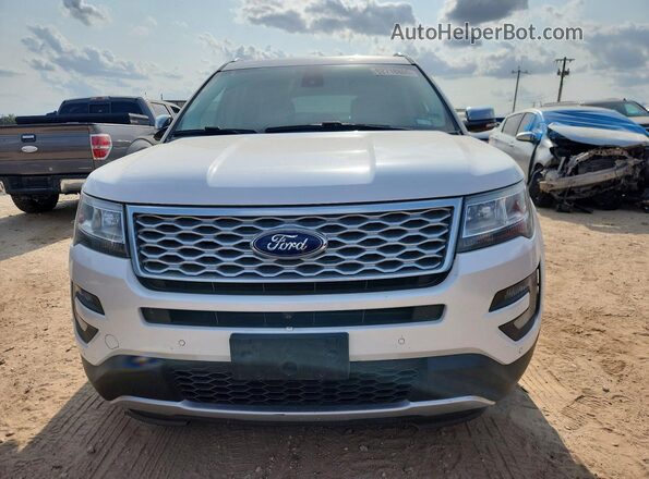 1FM5K8HT0HGD17868 2017 FORD EXPLORER White Вид спереду