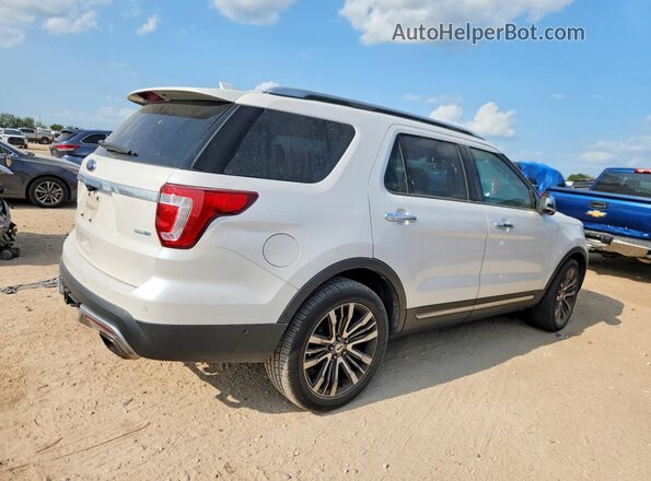 1FM5K8HT0HGD17868 2017 FORD EXPLORER White Задня права чверть