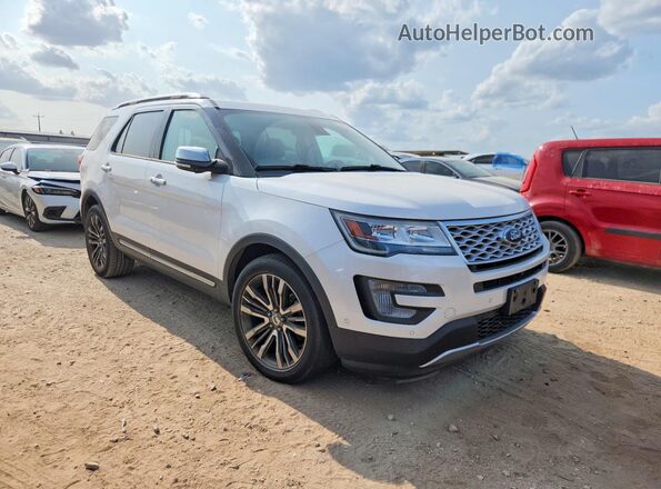 1FM5K8HT0HGD17868 2017 FORD EXPLORER White Передня права чверть