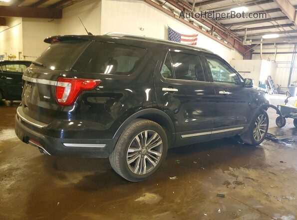 1FM5K8HT0JGC01429 2018 FORD EXPLORER Black Rear right