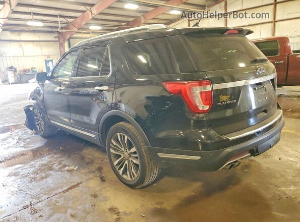 1FM5K8HT0JGC01429 2018 FORD EXPLORER Black Rear left