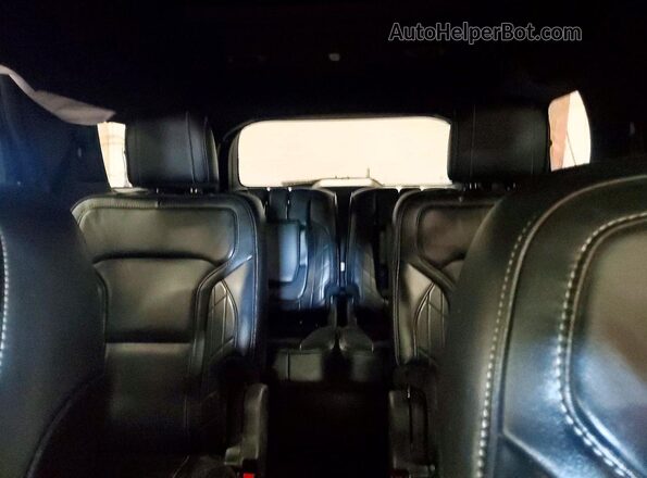 1FM5K8HT0JGC01429 2018 FORD EXPLORER Black Rear seats view