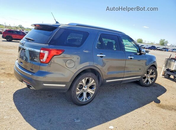 1FM5K8HT0JGC72761 2018 FORD EXPLORER Charcoal Задня права чверть