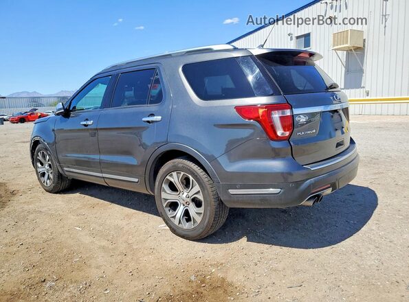 1FM5K8HT0JGC72761 2018 FORD EXPLORER Charcoal Задня ліва чверть
