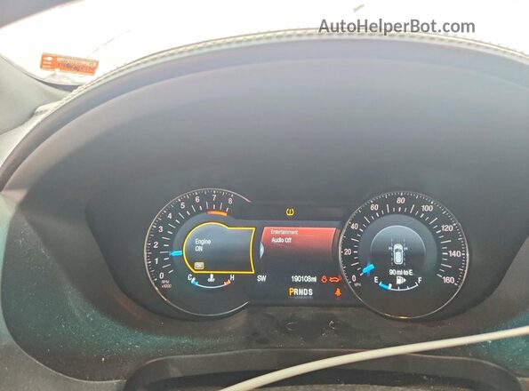 1FM5K8HT1GGD01984 2016 FORD EXPLORER Серебряный Вид щитка приборов