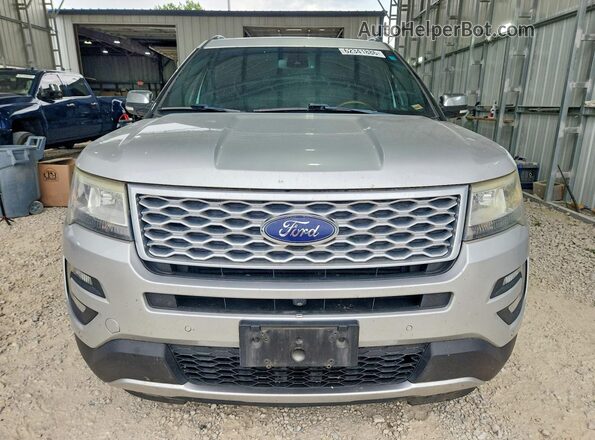 1FM5K8HT1GGD01984 2016 FORD EXPLORER Серебряный Вид спереди