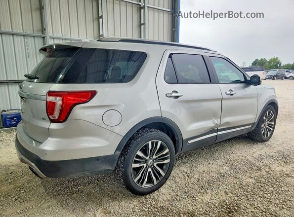 1FM5K8HT1GGD01984 2016 FORD EXPLORER Серебряный Задняя правая четверть
