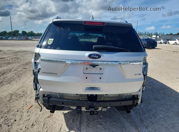 1FM5K8HT1HGA20432 2017 FORD EXPLORER Silver Вид ззаду