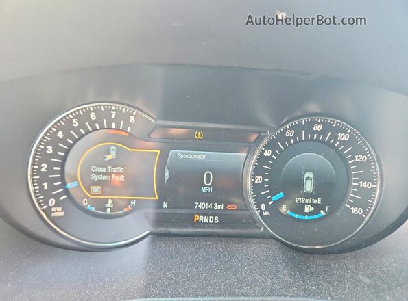 1FM5K8HT1HGA20432 2017 FORD EXPLORER Silver Вид щитка приладів