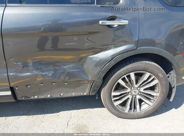 1FM5K8HT1KGA57715 2019 FORD EXPLORER Gray Front view