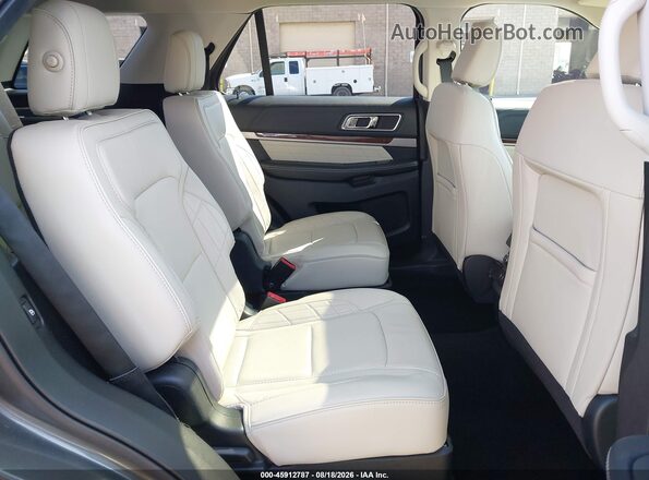 1FM5K8HT1KGA57715 2019 FORD EXPLORER Gray VIN sticker view